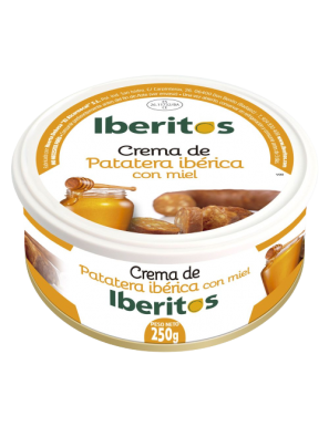 PATE CREMA IBERITOS PATATERA C/MIEL  L/250 GR