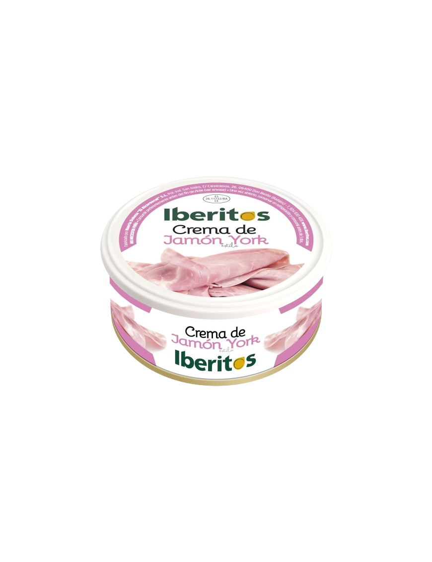 PATE CREMA IBERITOS YORK  L/250 GR