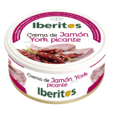 PATE CREMA IBERITOS YORK PICANTE L/250 GR