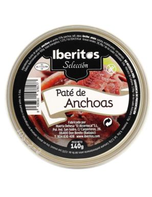 PATE IBERITOS ANCHOA L/140 GR