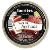 PATE IBERITOS ANCHOA L/140 GR