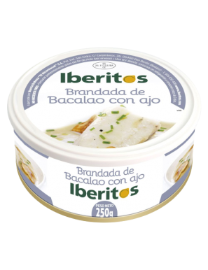 PATE IBERITOS BACALAO  L/250GR