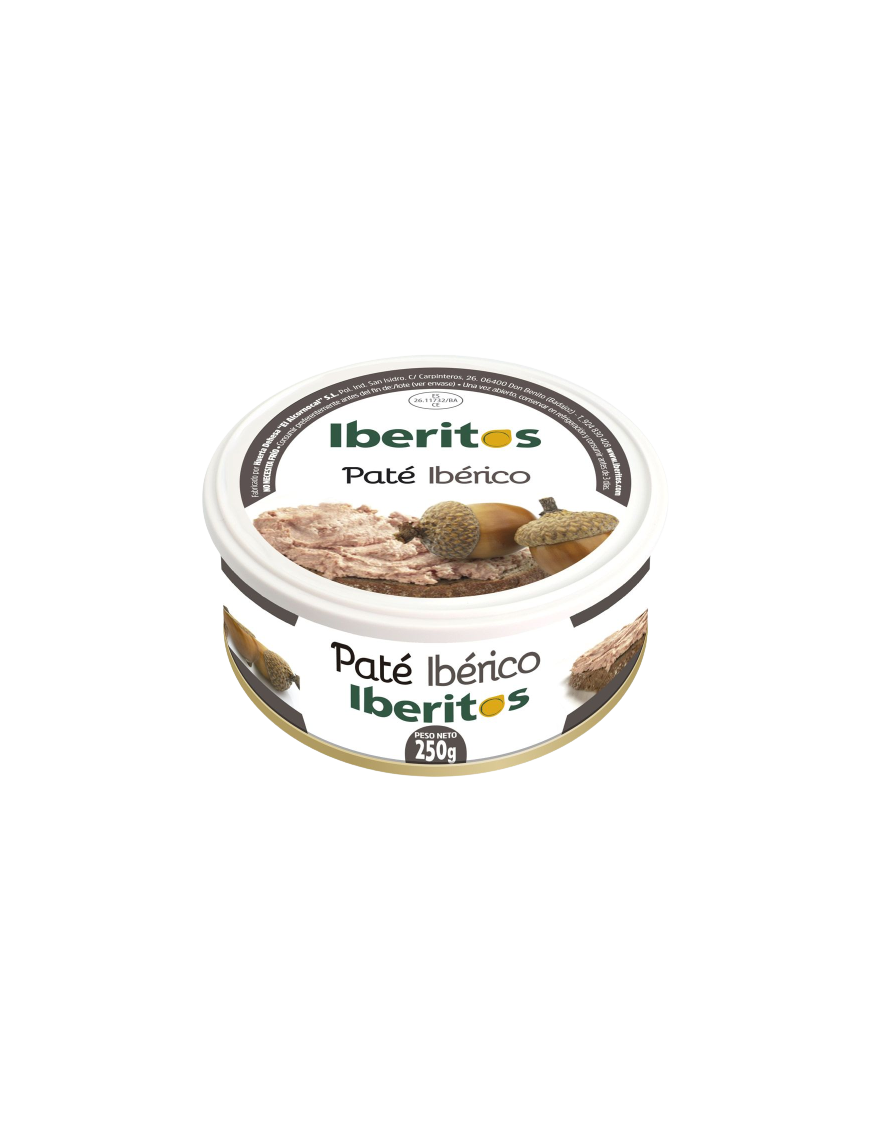 PATE IBERITOS HIGADO C/IBERICO  L/250 GR