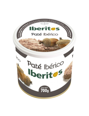 PATE IBERITOS HIGADO C/IBERICO  L/700 GR