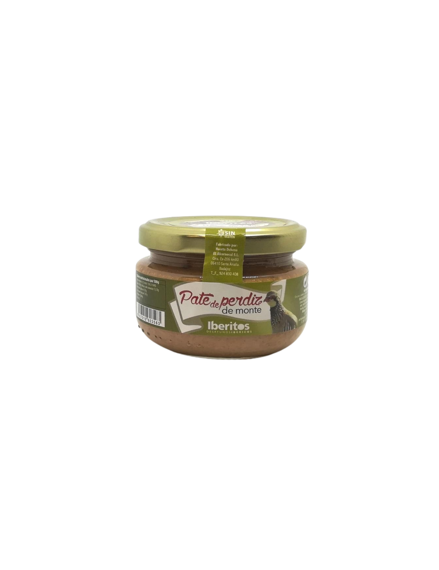 PATE IBERITOS PERDIZ DE MONTE  TARRO 110GR