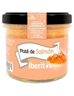 PATE IBERITOS SALMON TARRO 110GR