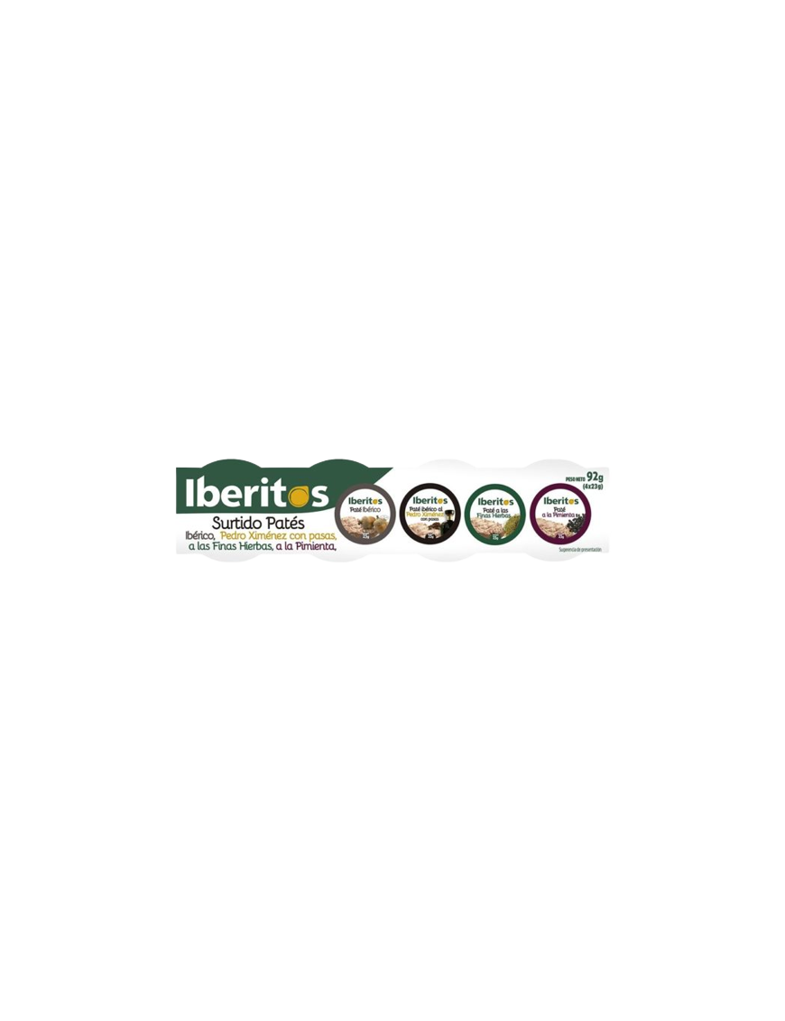 PATE IBERITOS SURTIDO CARNICO Nº7  25.G PACK-4