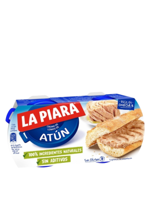 PATE LA PIARA ATUN EN ACEITE PACK-2 UD