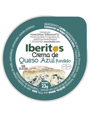 QUESO IBERITOS AZUL PORCION  23 GR C/45 UD