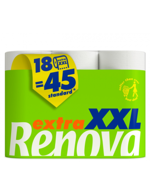 PAPEL HIGIENICO RENOVA XXL 18 45 ROLLOS