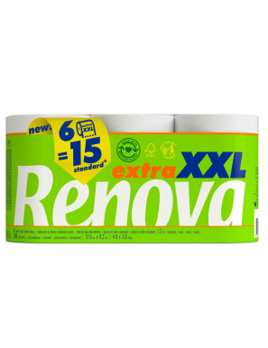 PAPEL HIGIENICO RENOVA XXL 6 15 ROLLOS