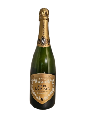 CAVA VIA DE LA PLATA SEMI SECO BOTELLA 75 CL