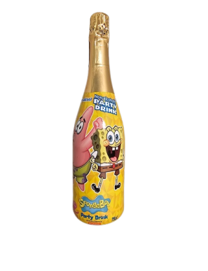 CAVA SIN ALCOHOL  BOB ESPONJA Y PATRICIO B/75 CL