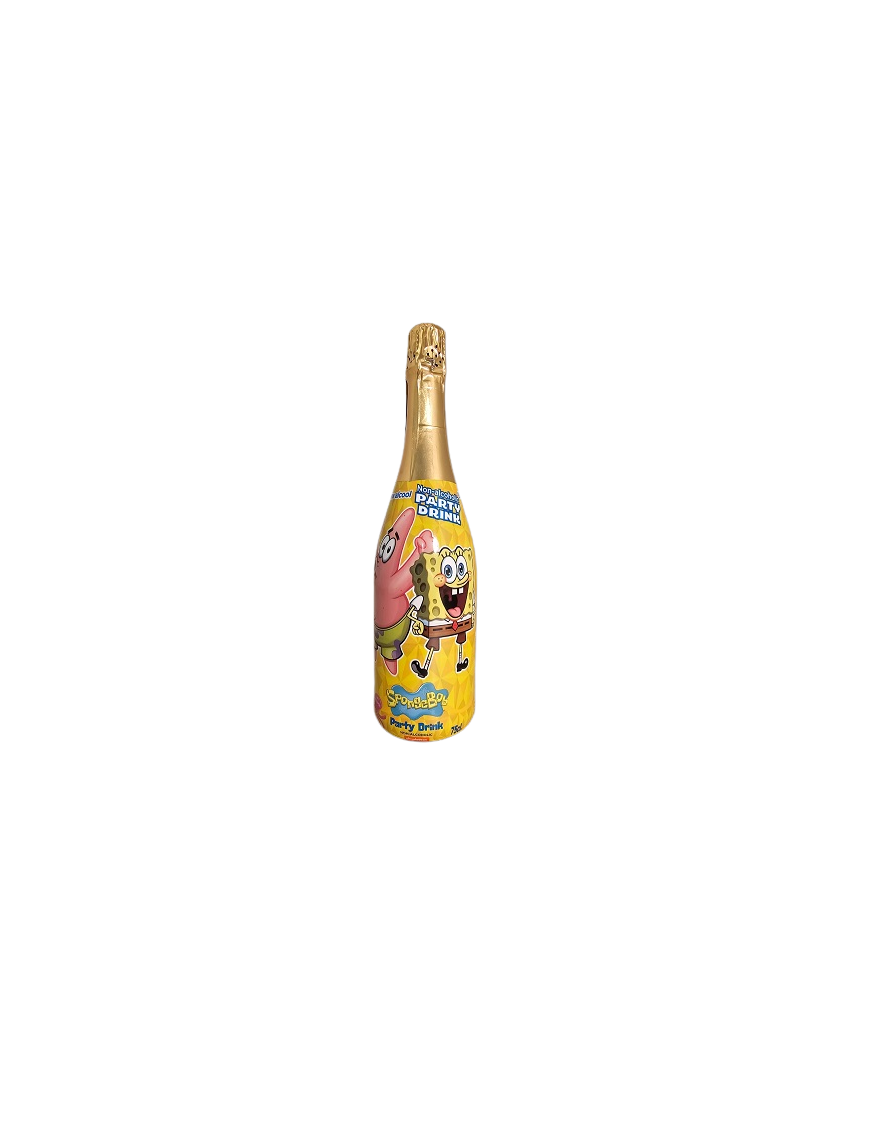 CAVA SIN ALCOHOL  BOB ESPONJA Y PATRICIO B/75 CL