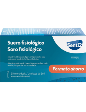 SUERO FISIOLOGICO SENTI2 5ML C/60 UD