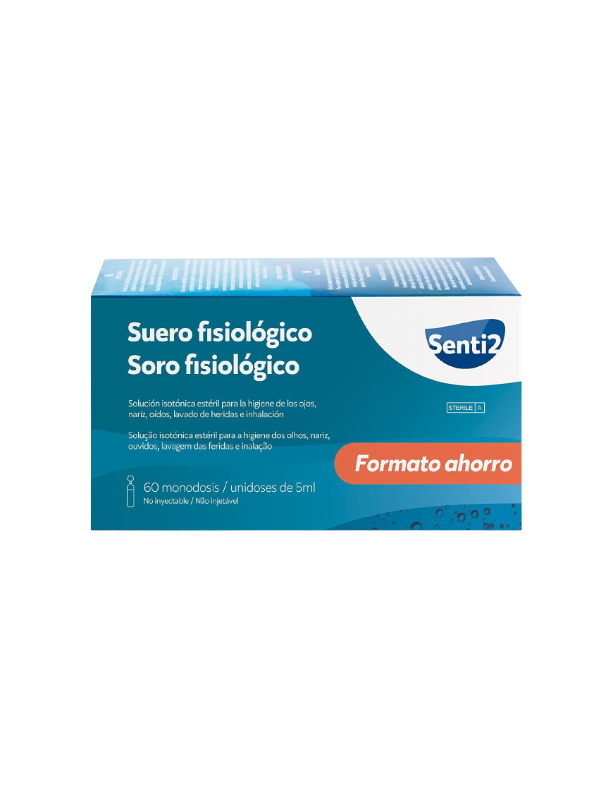 SUERO FISIOLOGICO SENTI2 5ML C/60 UD