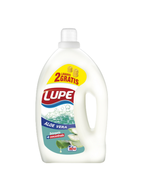 DETERGENTE  LUPE LIQ. ALOE VERA 40+2 LAV. 3 LITROS