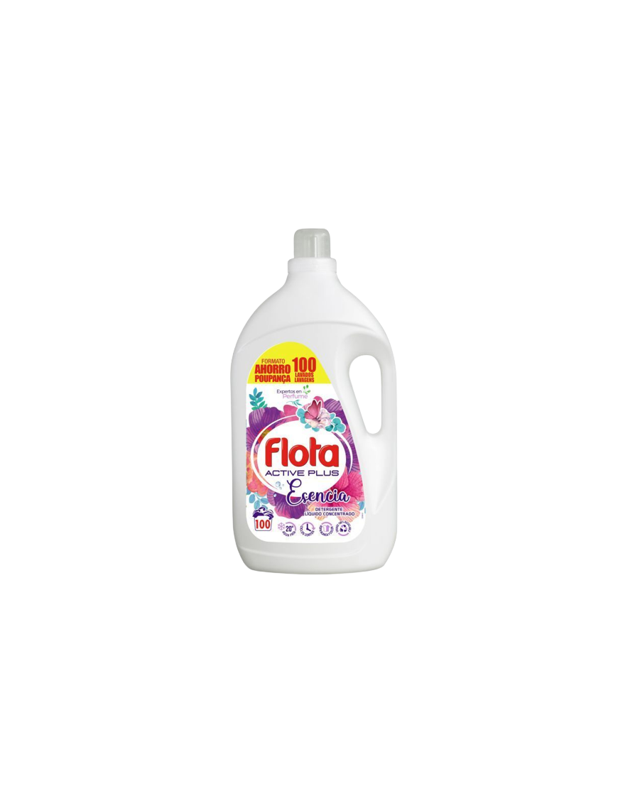 DETERGENTE FLOTA LIQ. ESENCIA 100 LAV. GFA. 5 L.