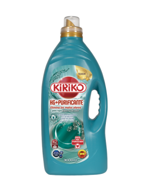 DETERGENTE KIRIKO LIQ. HIGIENIZANTE 42 LAV.  3 L.