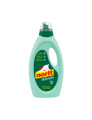 DETERGENTE NORIT LIQ. LAVADO MAQUINA VERDE 1125ML.