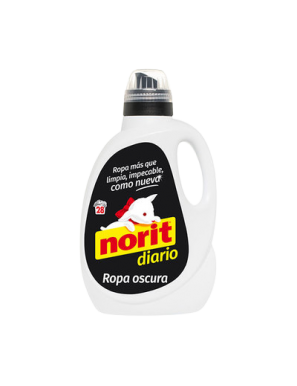 DETERGENTE NORIT LIQ. NEGRO 28 LAV. 1500ML.