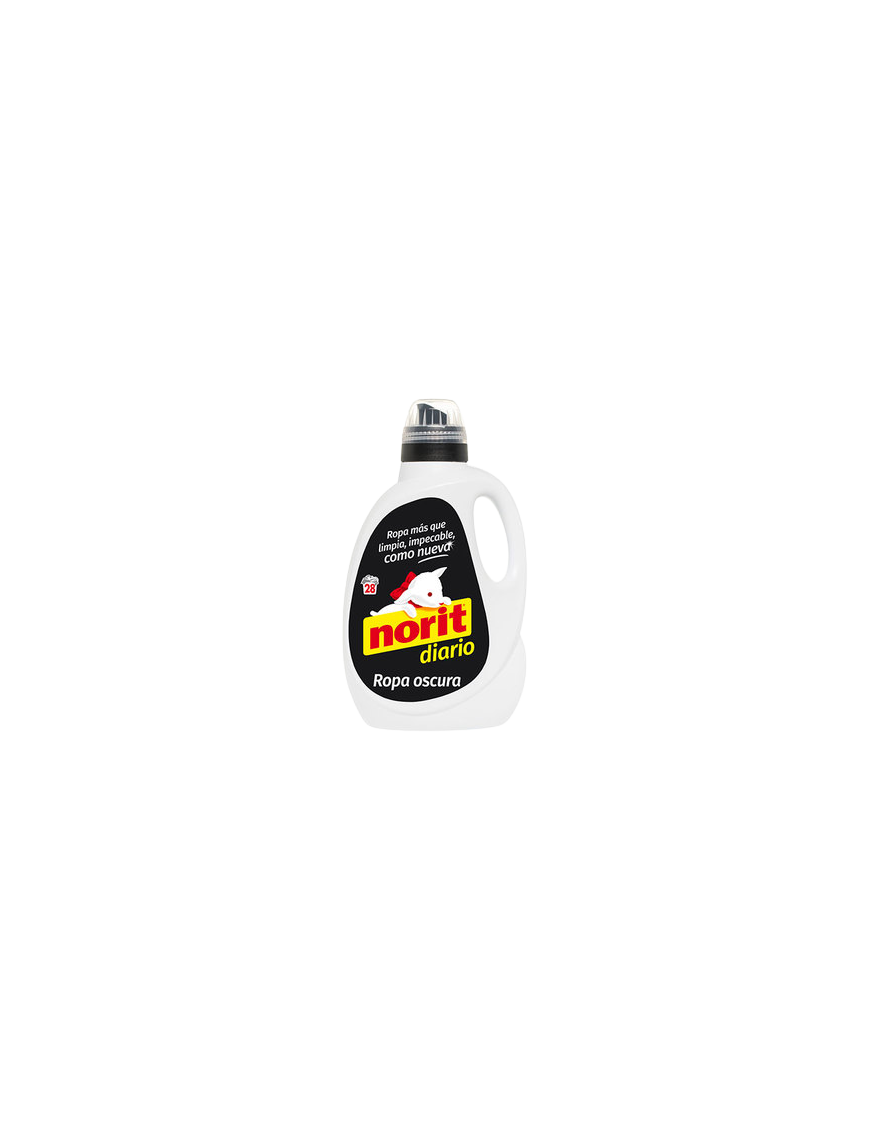 DETERGENTE NORIT LIQ. NEGRO 28 LAV. 1500ML.