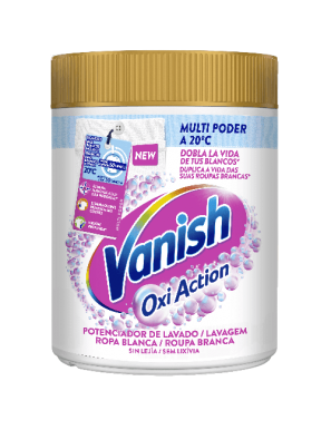 QUITAMANCHAS VANISH OXI ADVANCE BLANCO  B/800 GR