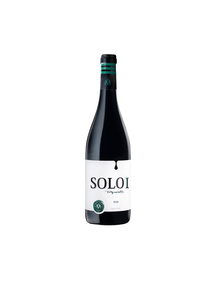 VINO PAIVA/SOLO-1 TINTO TEMPRANILLO BOTELLA 75 CL