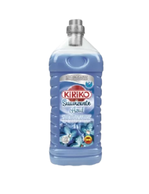 SUAVIZANTE KIRIKO AZUL 72 DOSIS BOTELLA 2 LITROS