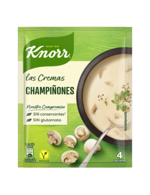 CREMA KNORR DESHIDRATADA CHAMPIÑONES S/62 GR