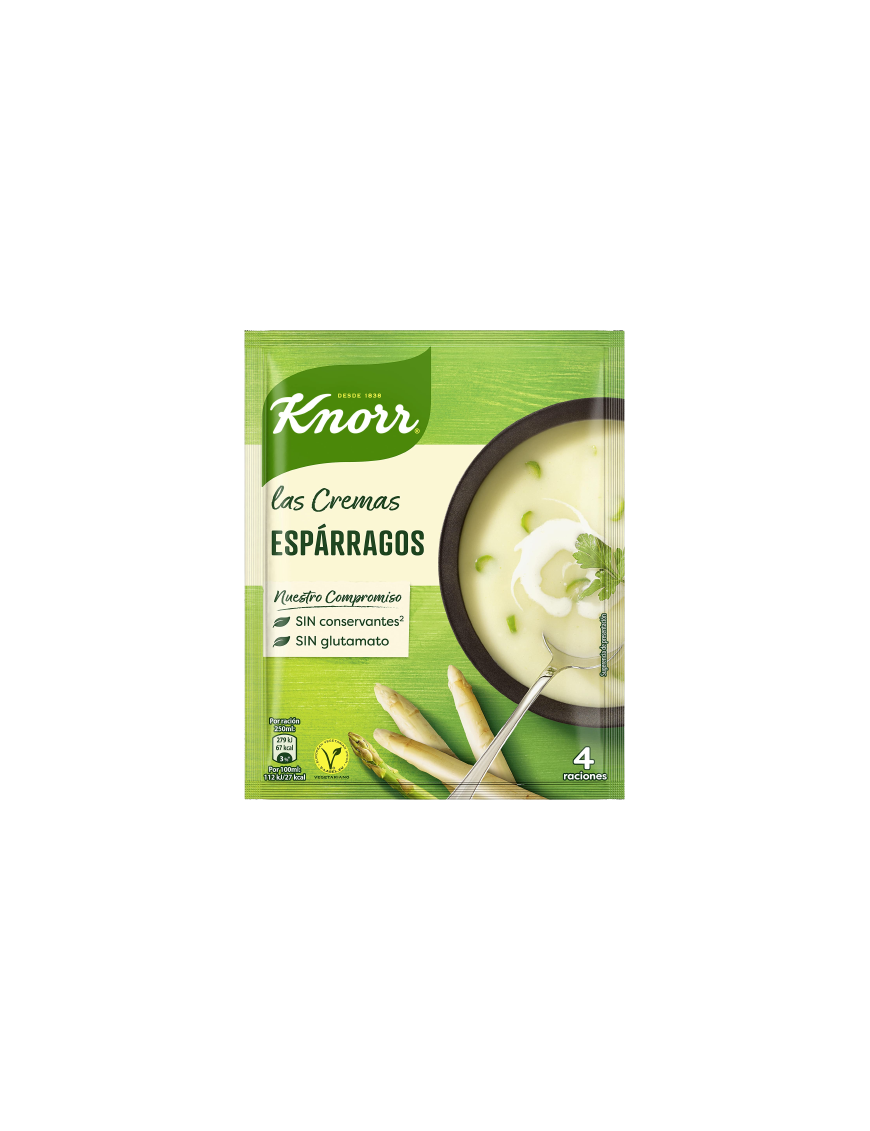 CREMA KNORR DESHIDRATADA ESPARRAGO S/70 GR