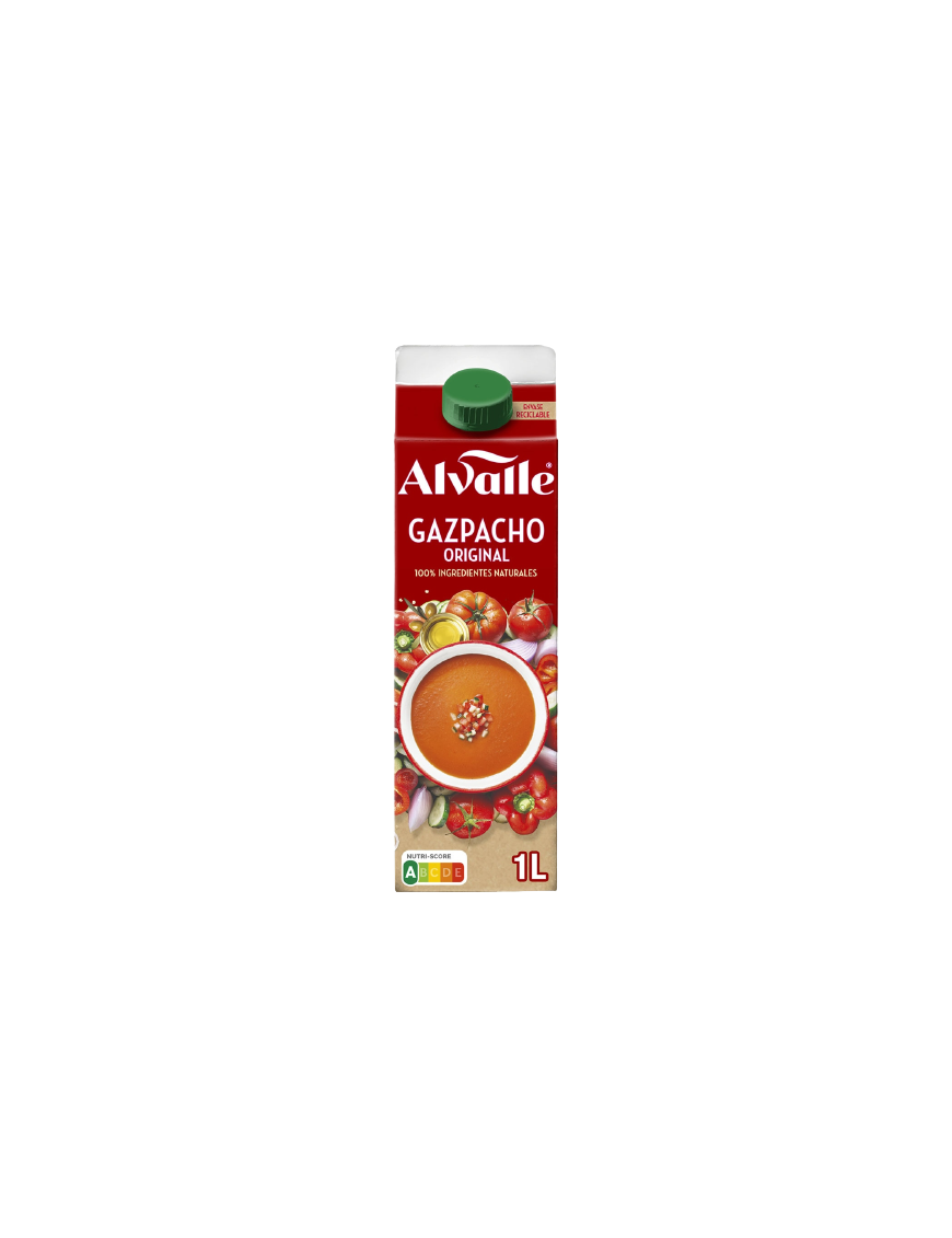 GAZPACHO ALVALLE ORIGINAL BRICK 1L