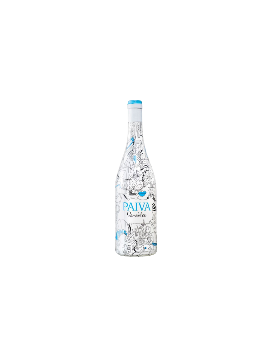 VINO PAIVA BLANCO SEMIDULCE BOTELLA 75 CL