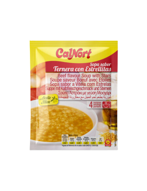 SOPA TERNERA CON ESTRELLITAS CALNORT SOBRE  66GR