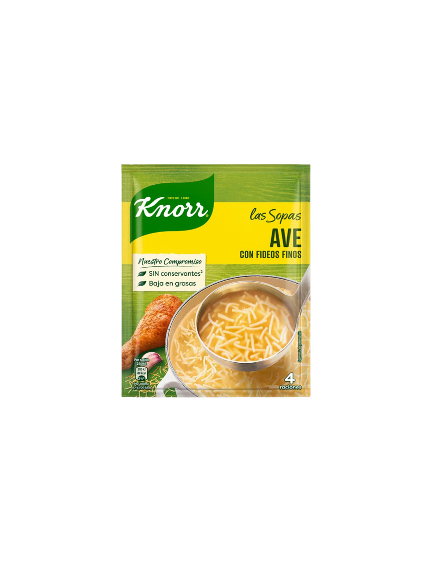 SOPA KNORR AVE C/FIDEOS S/61 GR