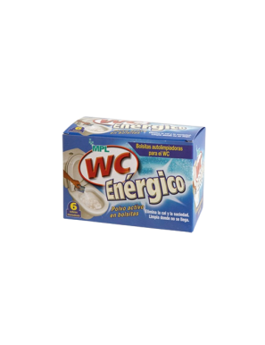 LIMPIADOR WC MPL ENERGICO POLVO C/6 SOBRES 55 GR