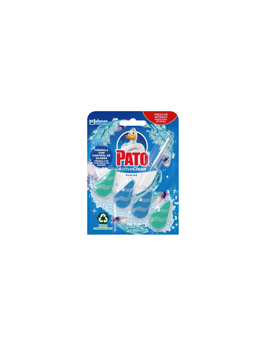 LIMPIADOR WC PATO ACTIVE MARINE APARATO P/2X38,6GR