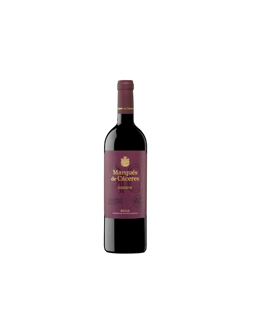 VINO MARQUES CACERES TINTO RESERVA B/75.CL