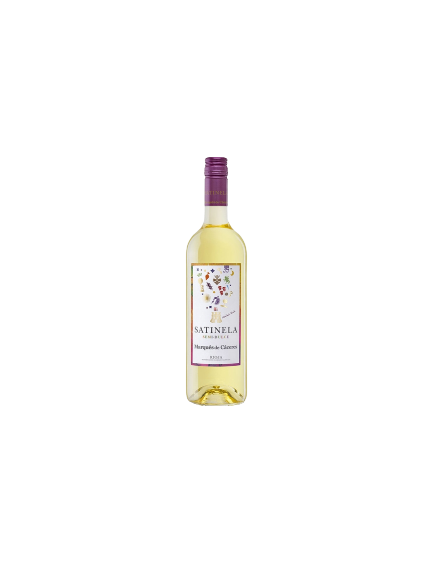 VINO MARQUES CACERES SATINELA BLANCO B/75CL