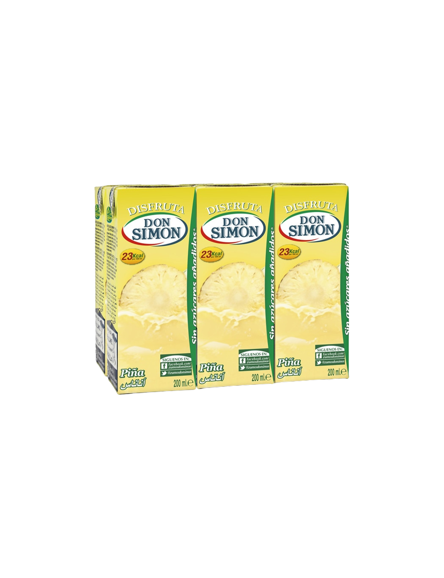 NECTAR DISFRUTA DON SIMON S/AZ. PIÑA P/6X200ML.