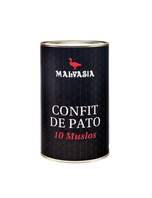 CONFIT MUSLO PATO MALVASIA LATA 10 UD