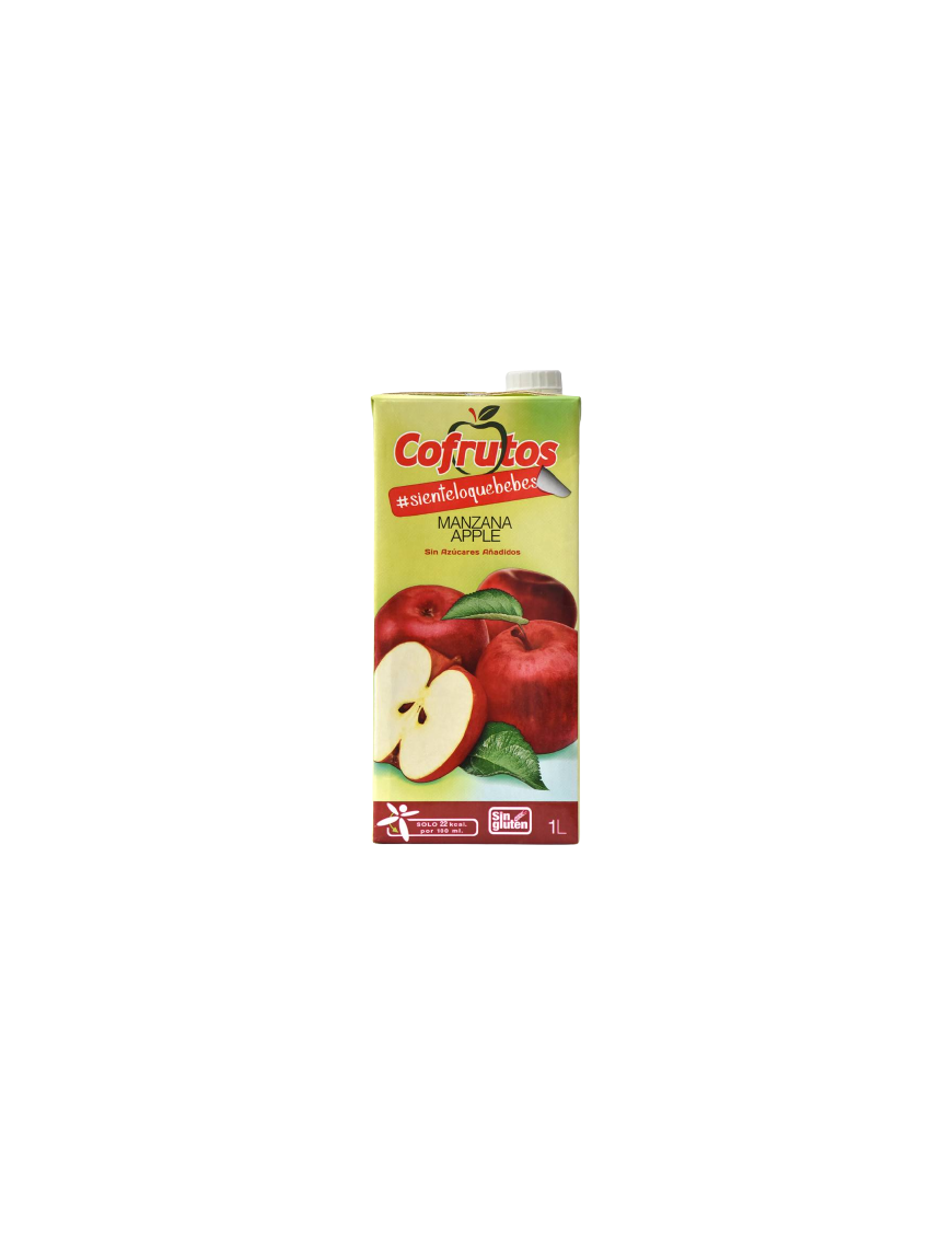 NECTAR COFRUTOS MANZANA S/AZUCAR B/1.L