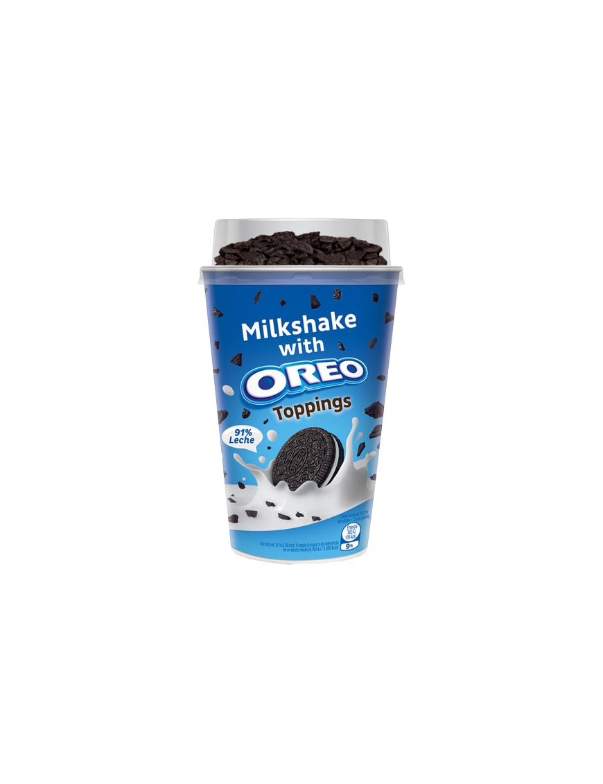 BATIDO OREO CON TOPPINGS VASO-200.ML.