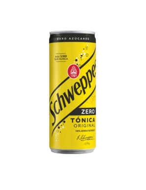 TONICA SCHWEPPES ZERO  LATA 33 CL.