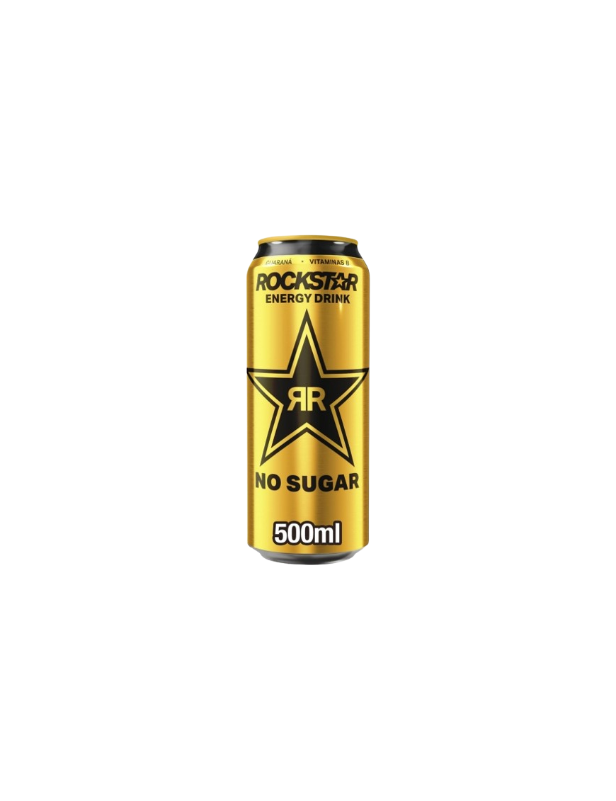 BEBIDA ENERG. ROCKSTAR NO SUGAR- L.500.ML