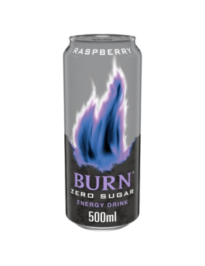 BEBIDA ENERG.BURN ZERO RASPBERRY L/50.CL.