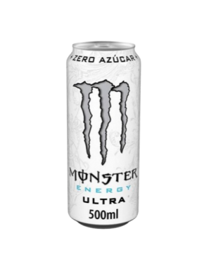 BEBIDA ENERG.MONSTER ZERO BLANCO ULTRA-L 500.ML.