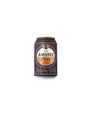 CERVEZA AMSTEL ORO-TOSTADA LATA-33.CL