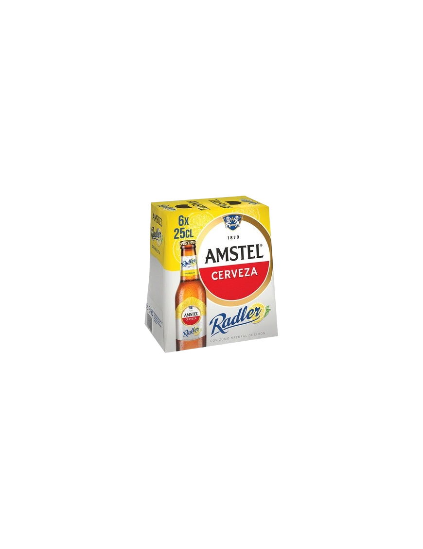 CERVEZA AMSTEL ZUMO LIMON RADLER BOT/25.X6.UD