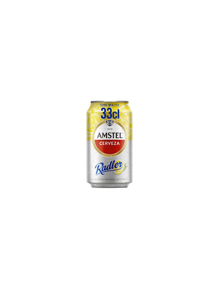 CERVEZA AMSTEL ZUMO LIMON RADLER LATA/33.CL